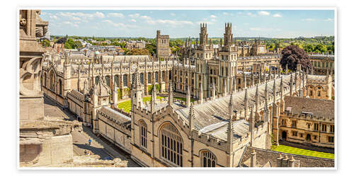 Poster All Souls College, Oxford, England