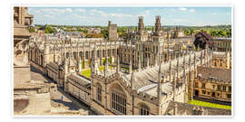 Wandbild All Souls College, Oxford, England - Olaf Protze