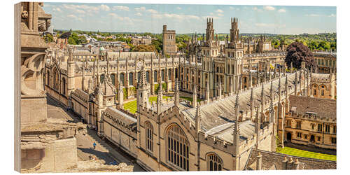 Obraz na drewnie All Souls College, Oxford, England