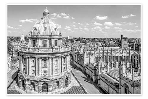 Poster Radcliffe Camera in Oxford, England