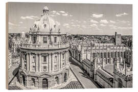 Tableau en bois Radcliffe Camera in Oxford, England