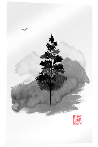 Acrylglasbild Der Einsame Baum