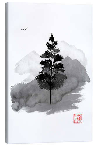 Leinwandbild Der Einsame Baum