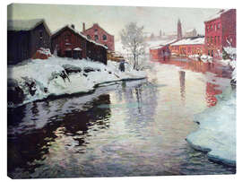 Obraz na płótnie Lysaker River, 1901 - Frits Thaulow