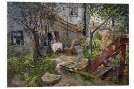 Hartschaumbild Sommertag, 1881