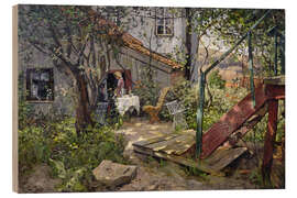 Holzbild Sommertag, 1881 - Frits Thaulow