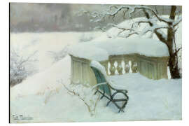 Aluminium print Elbpark in Hamburg - Frits Thaulow