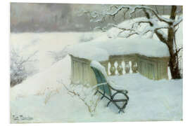 Hartschaumbild Elbpark in Hamburg