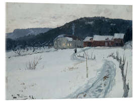 Acrylglasbild Grini, Oberer Maja-Hof, 1887 - Frits Thaulow