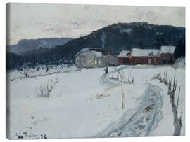 Obraz na płótnie Grini, Upper Maja Farm, 1887 - Frits Thaulow