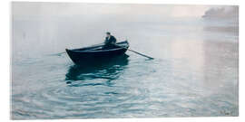 Acrylglasbild Solitude, Christiana Fjord, 1892