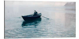 Tableau en aluminium Solitude, Christiana Fjord, 1892