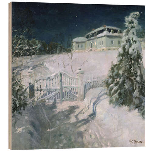 Quadro de madeira Untitled