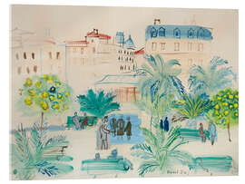 Acrylglas print La Place Arago, Toulouse, 1947