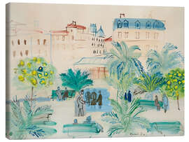 Leinwandbild La Place Arago, Toulouse, 1947 - Raoul Dufy