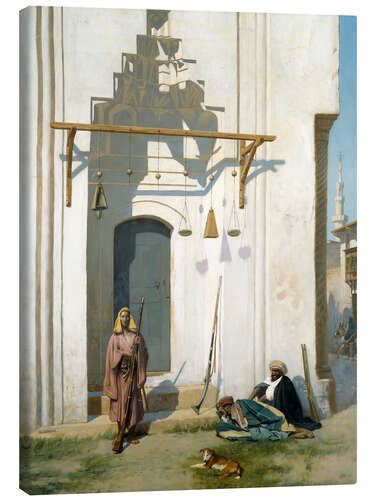 Obraz na płótnie Guards at the Door of a Tomb