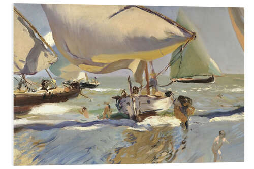 Bilde på skumplate Boats On The Shore, 1909