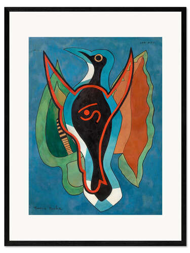 Innrammet kunsttrykk Blue Jay, 1939