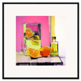 Impresión de arte enmarcada Neon Still Life No3