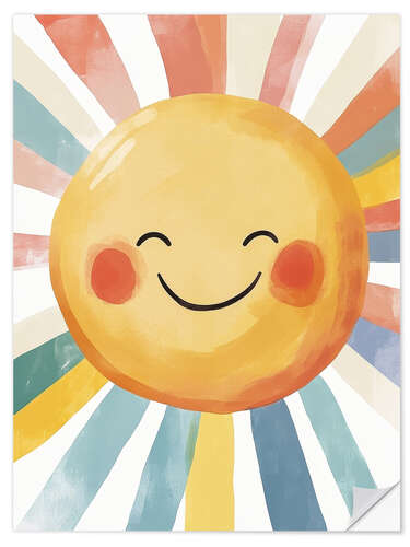 Autocolante decorativo Sunny smile