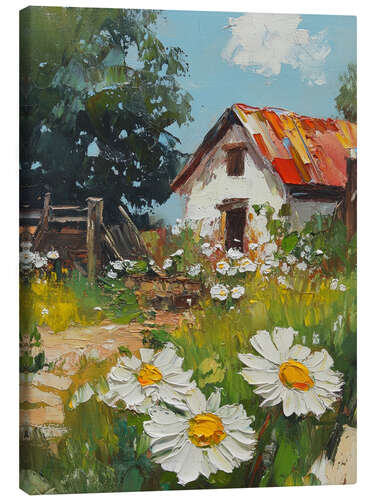 Canvas print Cozy farmhouse