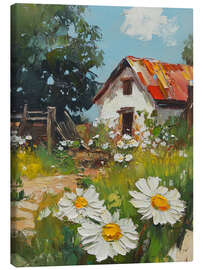 Canvastavla Cozy farmhouse - DejaReve