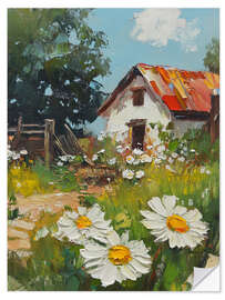 Wandsticker Gemütliches Bauernhaus