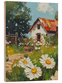Cuadro de madera Cozy farmhouse - DejaReve