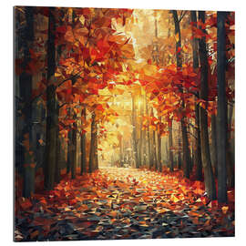Gallery Print Herbstwald