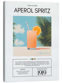 Canvas print Classic Cocktails: Aperol Spritz, 1919