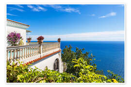 Poster House in Nocelle on the Amalfi Coast in Italy