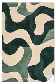 Sticker mural Nature Swirl