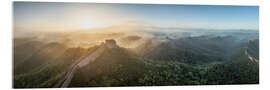 Cuadro de metacrilato Great Wall of China in sunlight - Jan Christopher Becke