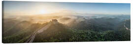 Lerretsbilde Great Wall of China in sunlight - Jan Christopher Becke