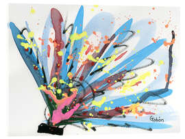 Tableau en verre acrylique Flower of my dreams