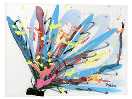 Hartschaumbild Flower of my dreams