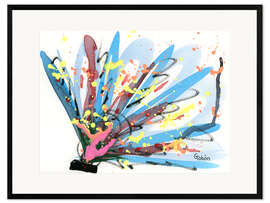 Framed art print Flower of my dreams