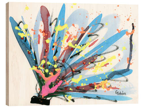 Cuadro de madera Flower of my dreams