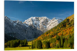 Gallery Print Herbstfarben im Karwendel, Österreich