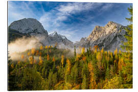 Gallery Print Herbststimmung im Karwendel Gebirge, Österreich