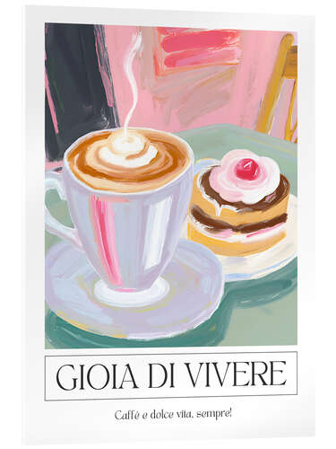 Cuadro de metacrilato Gioia di vivere - Cafe and Pastries