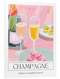 PVC-taulu Champagne