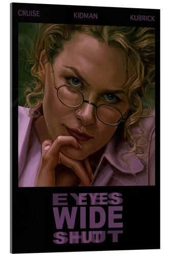 Acrylglasbild Eyes Wide Shut