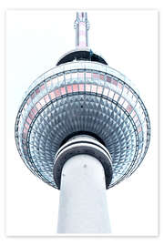 Wall print Berliner Fernsehturm - Atteloi