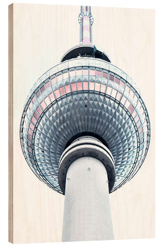 Trätavla Berliner Fernsehturm