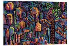 Quadro em acrílico Jungle Night - Charles Harker