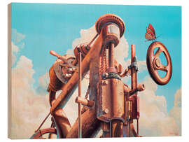 Holzbild Red Wings - Georg Huber