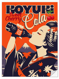 Wandsticker Koyuki Cola