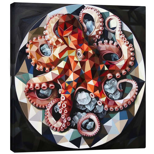Lienzo Still Life with Octopus