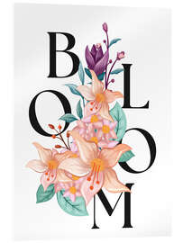 Stampa su vetro acrilico Bloom - Ohkimiko